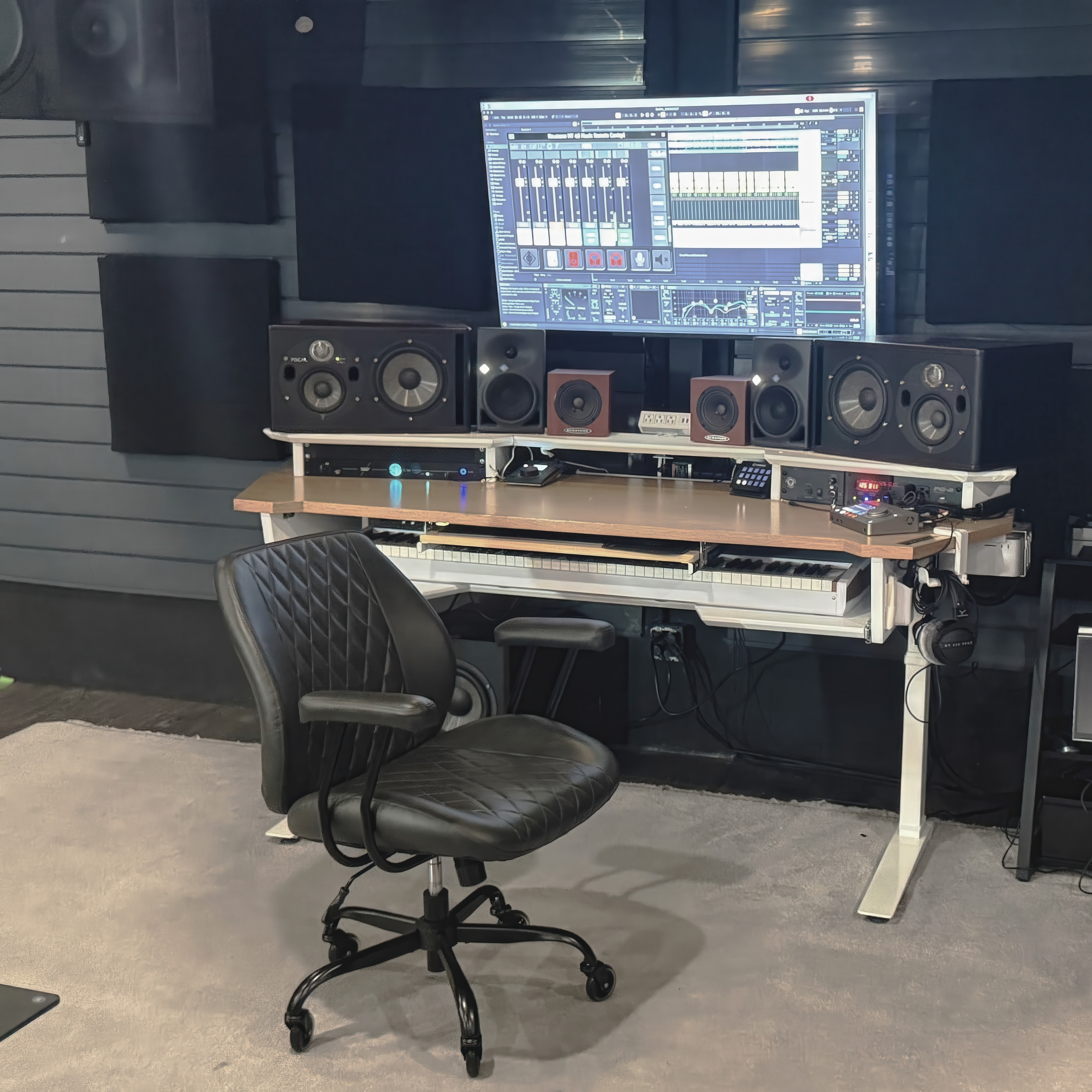 Musical Production and Audio Engineering studio picture